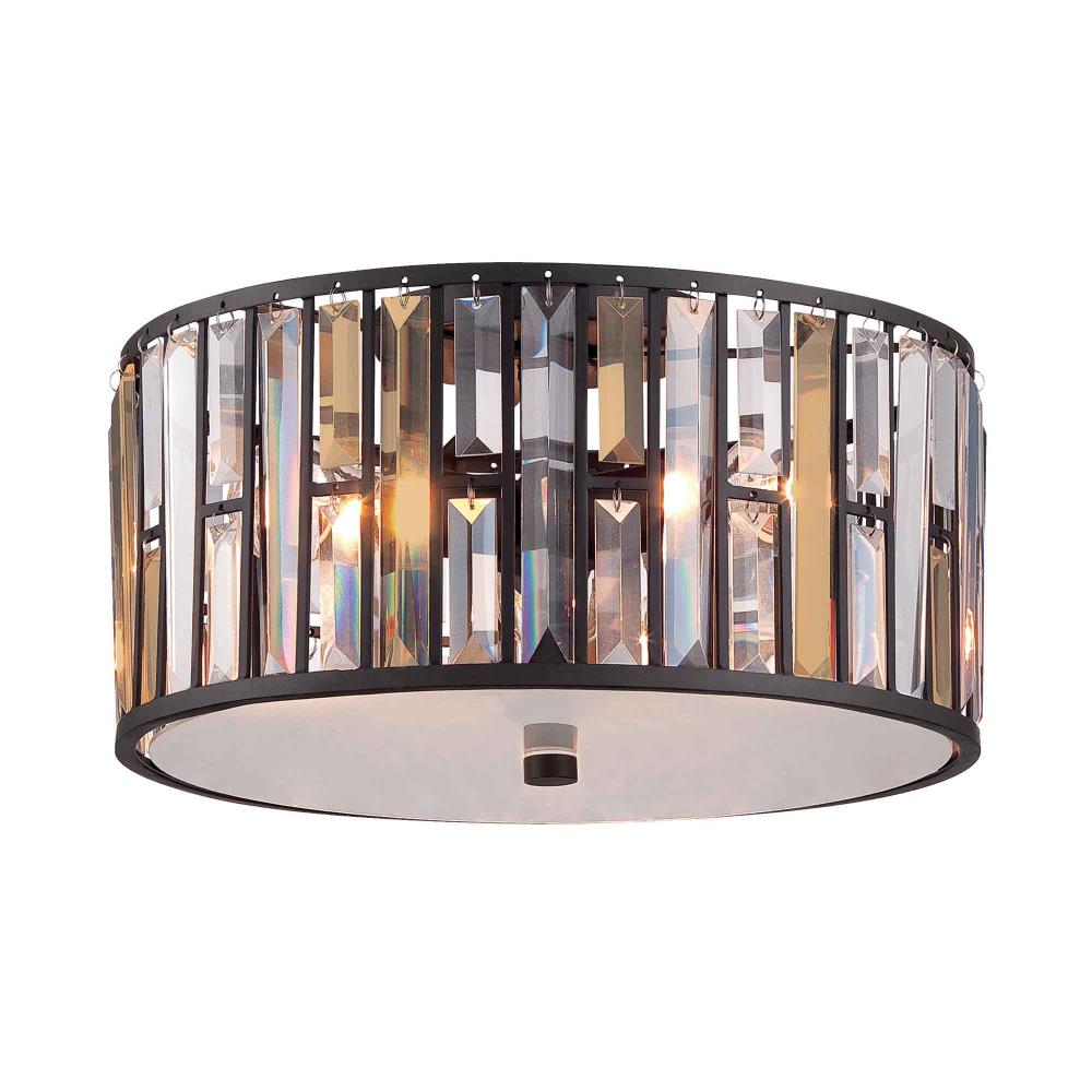 HK-GEMMA-F-VBZ - Light Flush Mount – Vintage Bronze - Полилей, Elstead Lighting_small