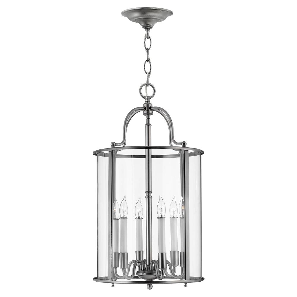 HK-GENTRY-P-L-PW - Light Large Pendant – Pewter - Осветително тяло - фенер, Elstead Lighting_small