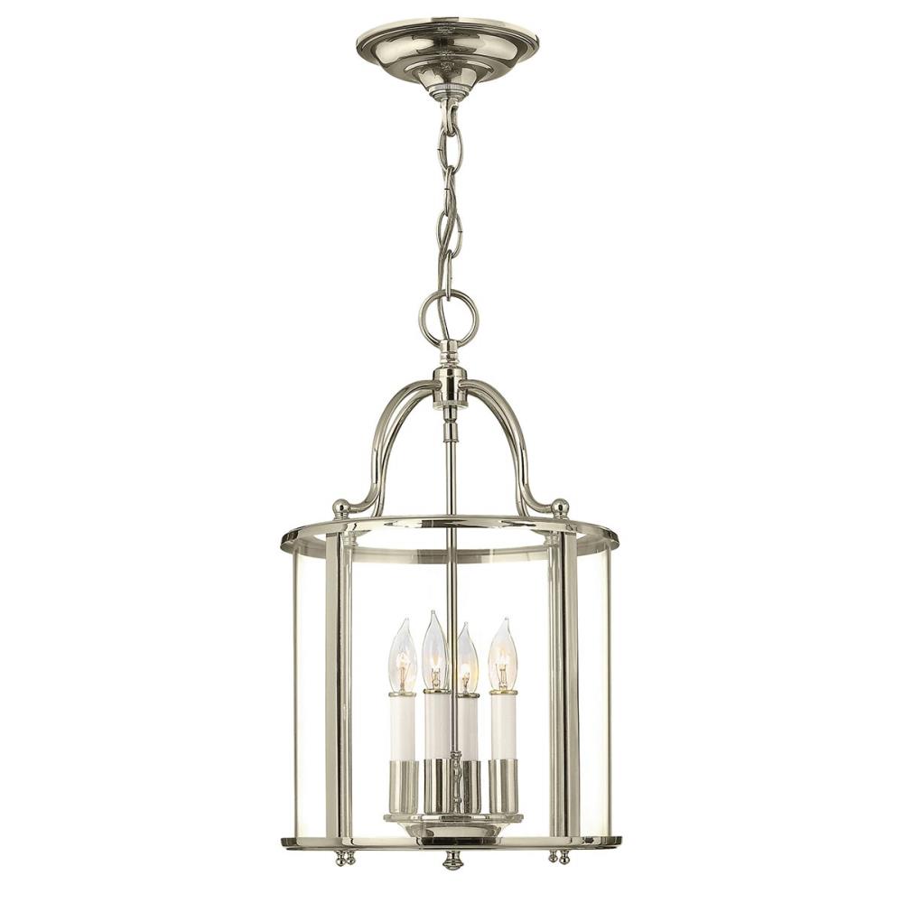 HK-GENTRY-P-M-PN Осветително тяло - фенер, цвят Polished Nickel, Elstead Lighting_small