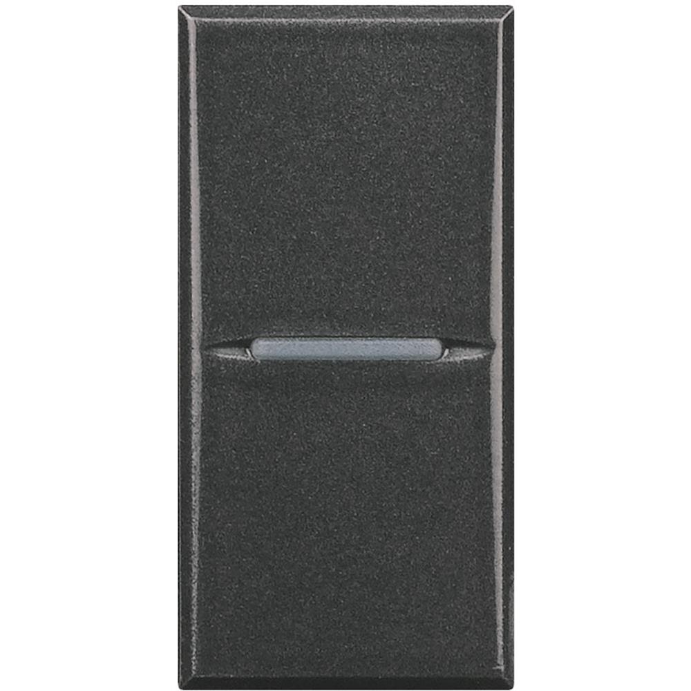 HS4003N Девиаторен ключ Аксиален 10А Антрацит 1M Bticino Axolute