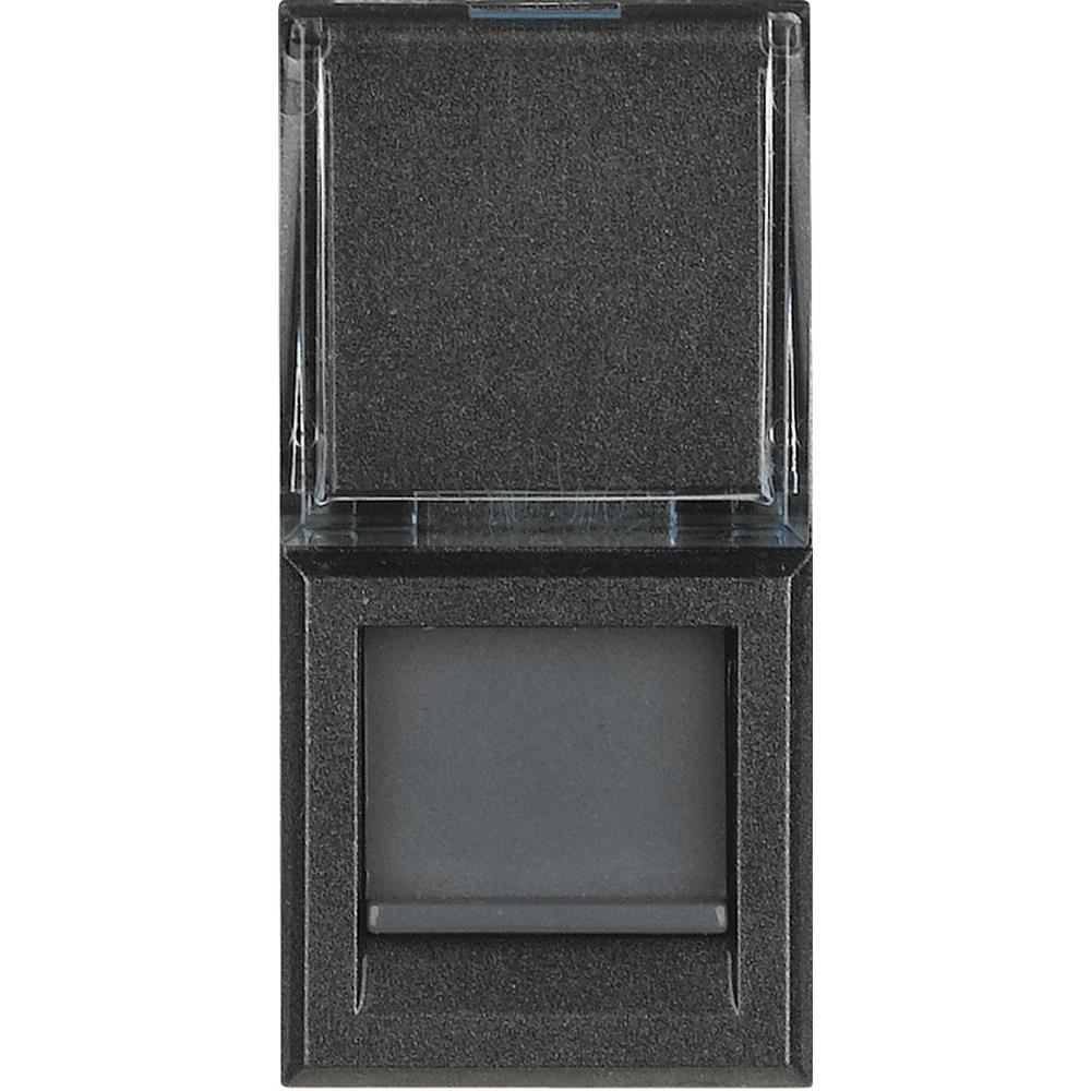 HS4279C6A Компютърна розетка 1хRJ45 Сat.6А STP Антрацит 1M Bticino Axolute_small