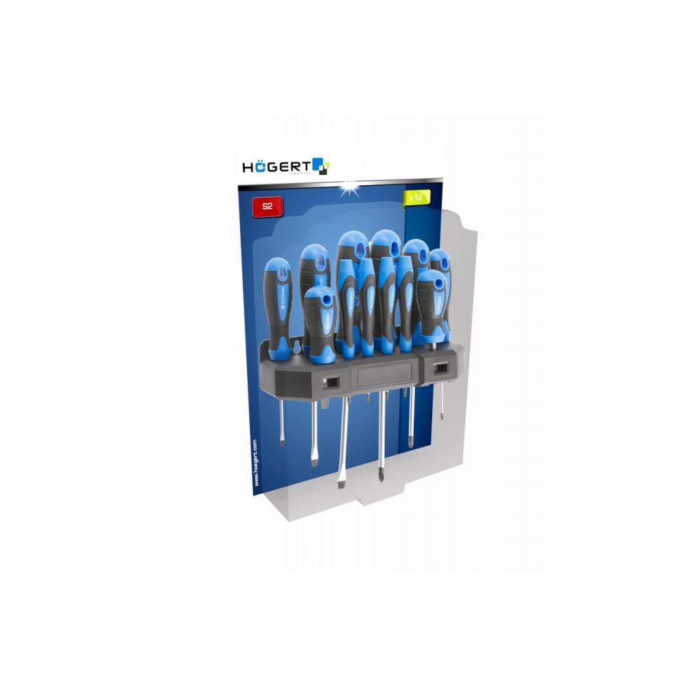 HT1S097 Комплект отвертки 12 бр, Högert_small