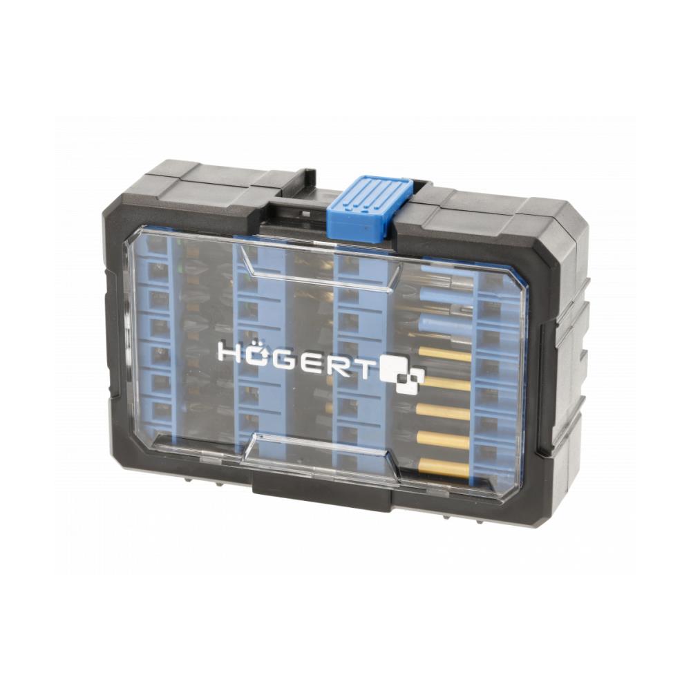HT1S803 56 бр. Комплект ударни битове със свредла за метал Hogert_small