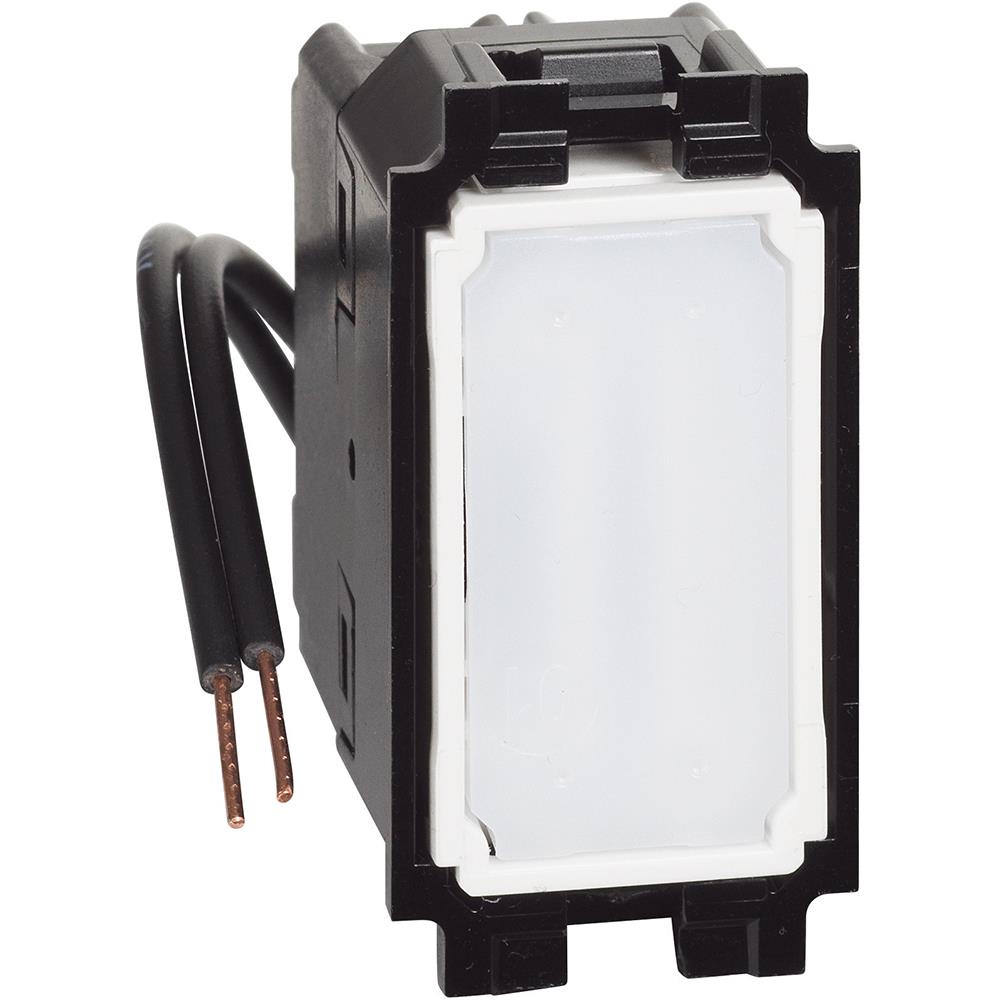 K4004LB -  Кръстат ключ 10 AX - 250V, със син LED индикатор, 1М Bticino Living now_small