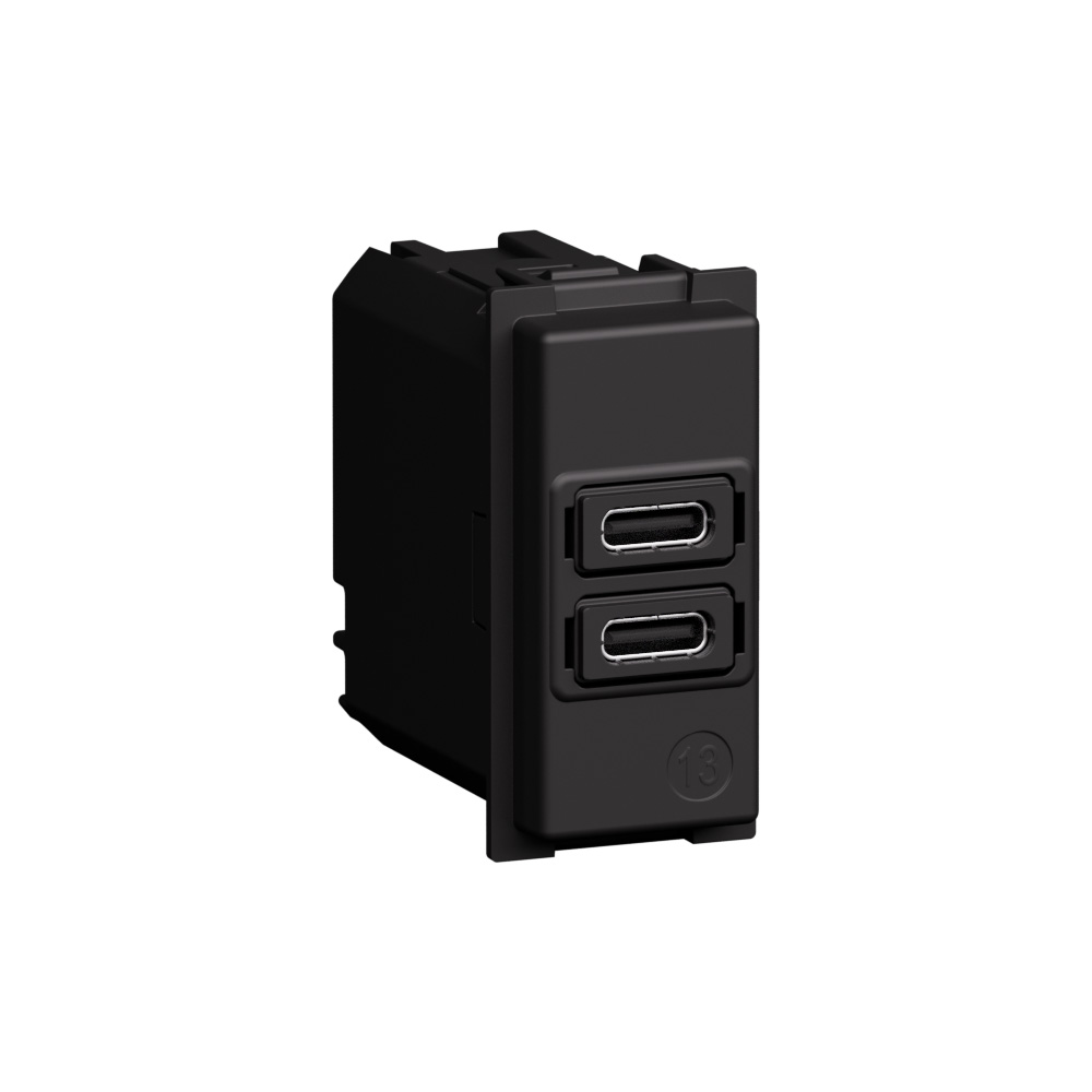 K4192CC USB зарядно 2 x type C - 20W Bticino Living now_small