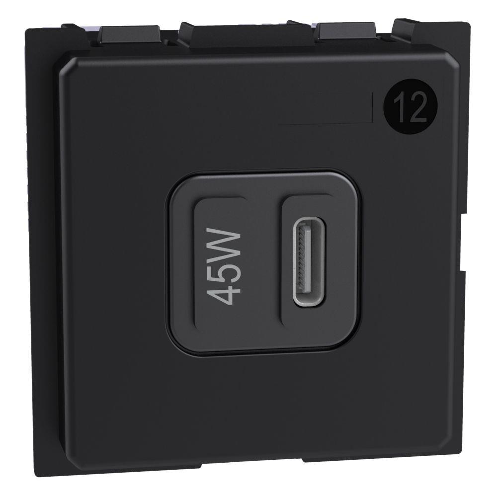 K4294C USB зарядно за бързо зареждане до 45 W Type "C" 2M Bticino Living now_small