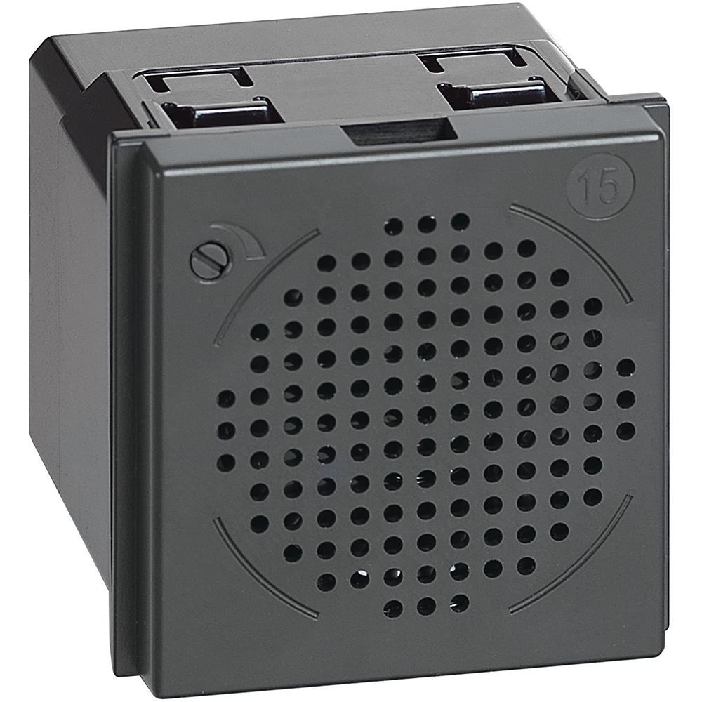 K4355V12 - Електронен звънец-3 звука-с рег. на силата на звука-12 Vac/dc, 2М Bticino Living now