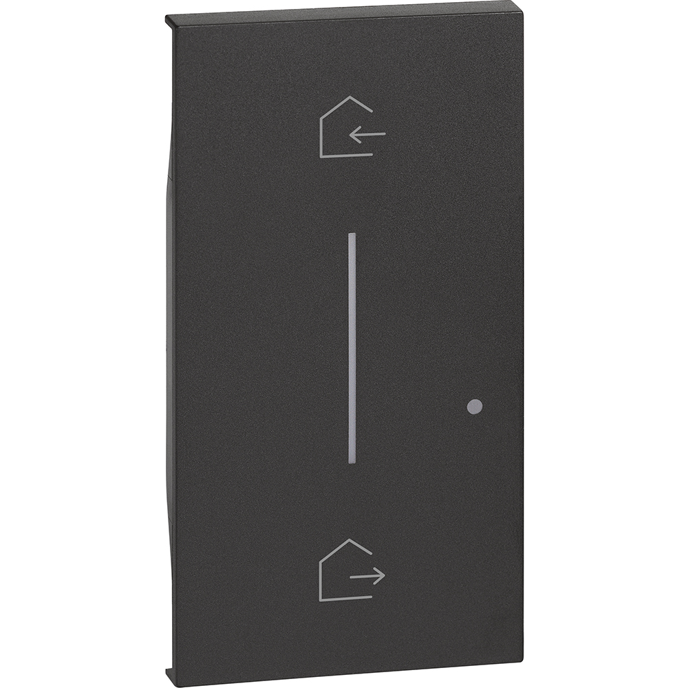 KG40M2 Капачка за сценарен wirelees ключ K4500C, K4570CW, 2 модула, черен
