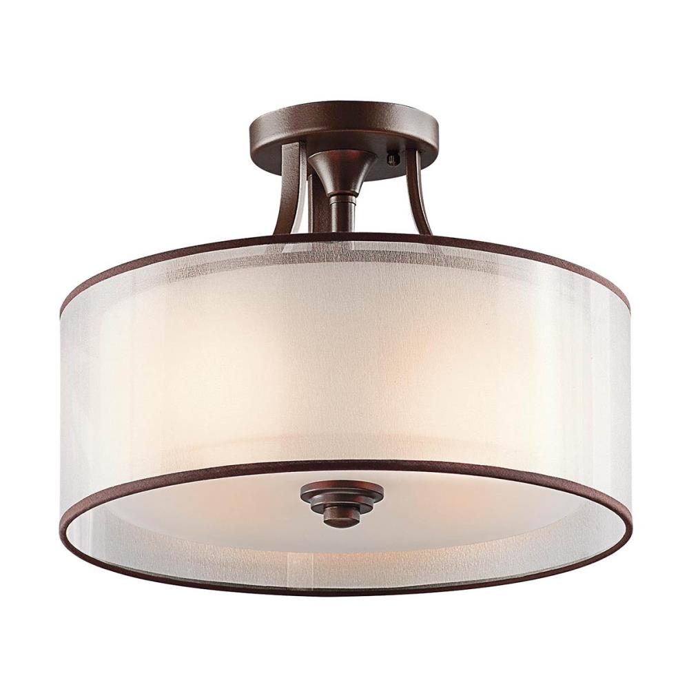 KL-LACEY-SF-MB - Light Small Semi-Flush Mount - Осветително тяло, IP44, Elstead Lighting_small