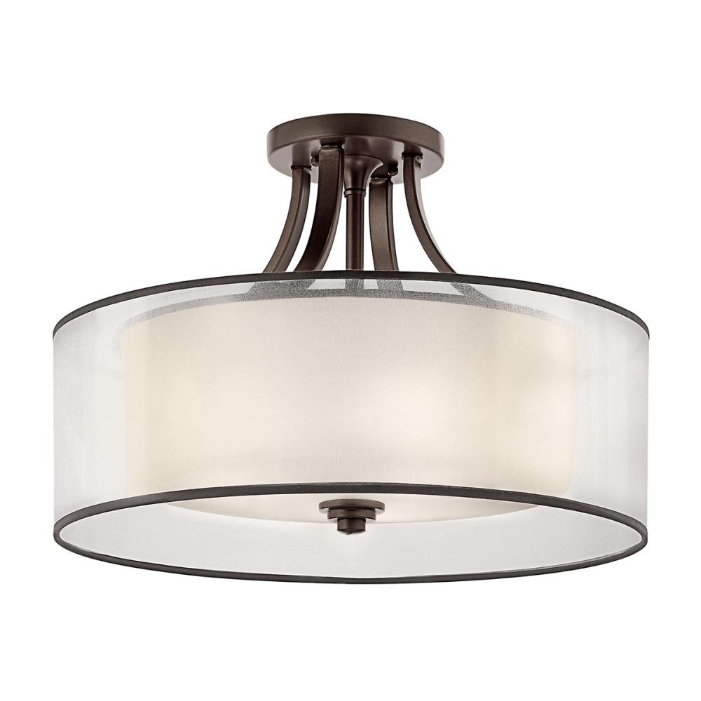 KL-LACEY-SFM-MB - Light Small Semi-Flush Mount - Осветително тяло, IP44, Elstead Lighting_small