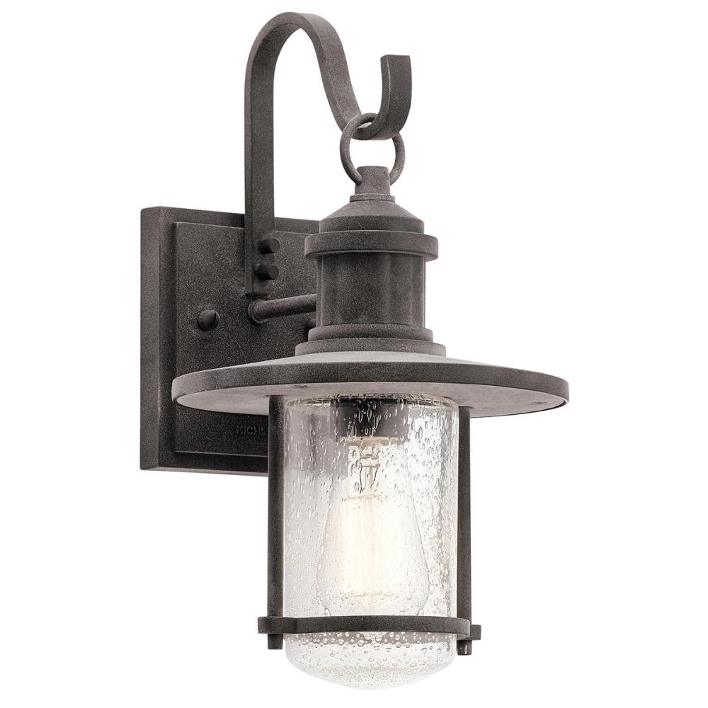 KL-RIVERWOOD2-M -  Light Medium Wall Lantern - Фенер, IP44, Elstead Lighting_small