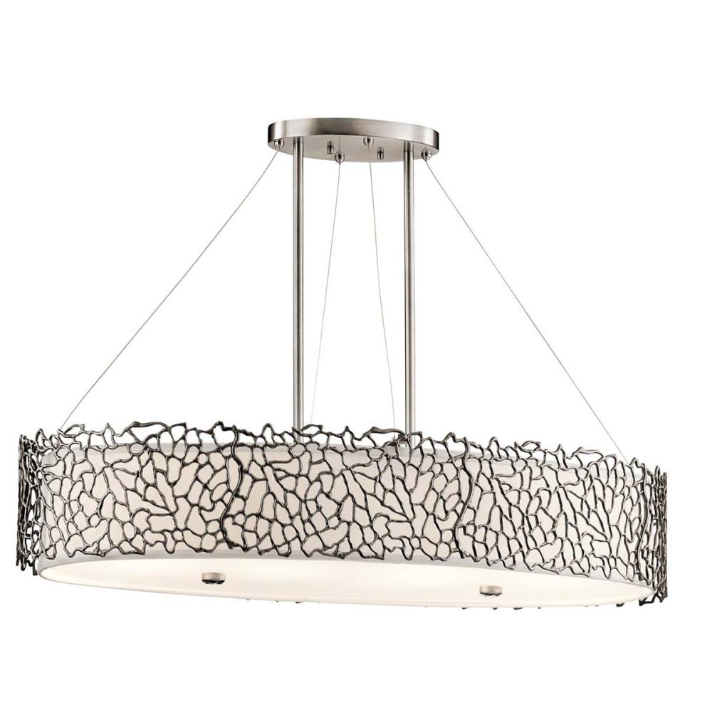 KL-SILVER-CORAL-ISLE Полилей Silver Coral, H175mm 4x100W E27, Classic Pewter, Elstead Lighting_small