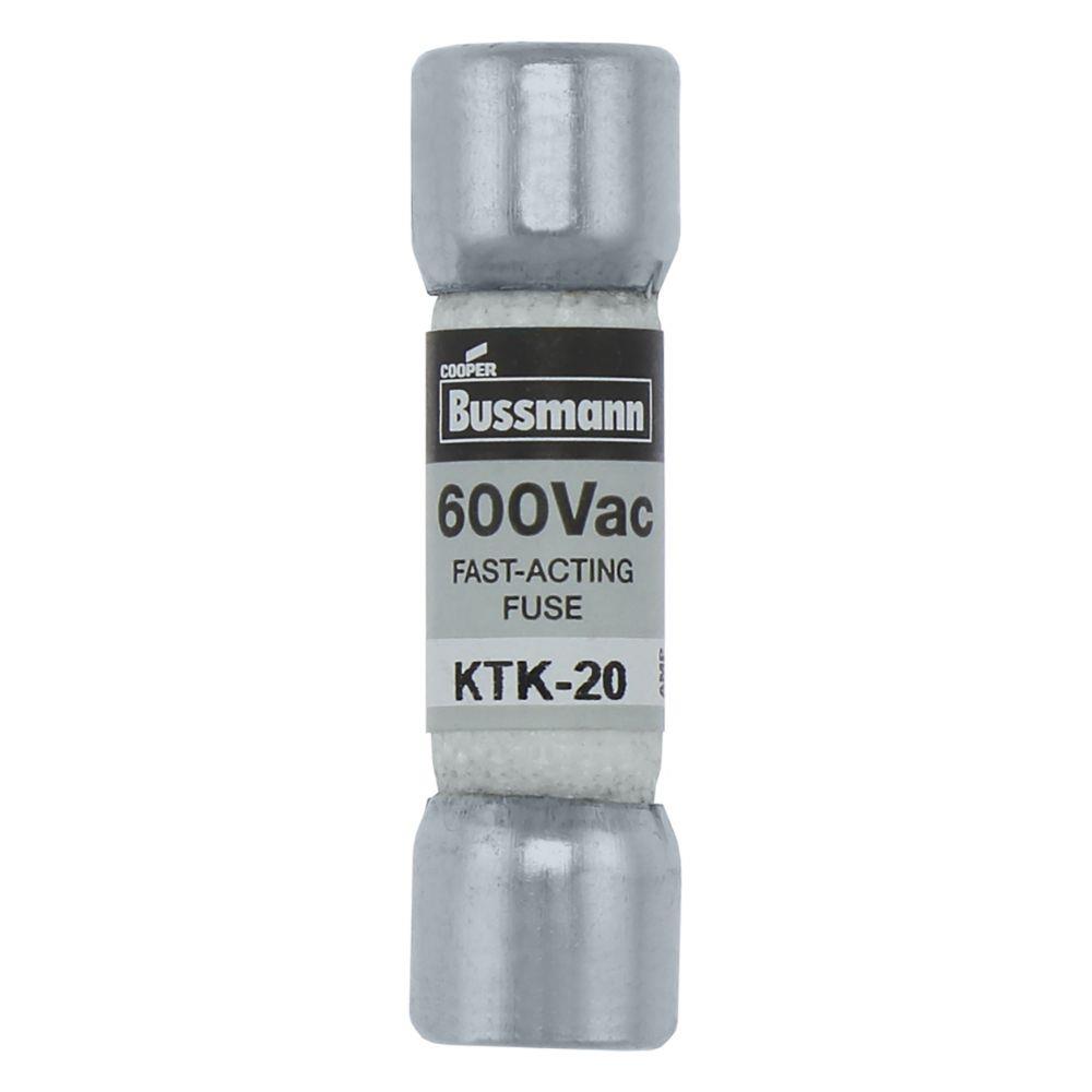 KTK-20 Limitron цилиндричен бързо действащ стопяем предпазител. 20A Bussman, Eaton_small