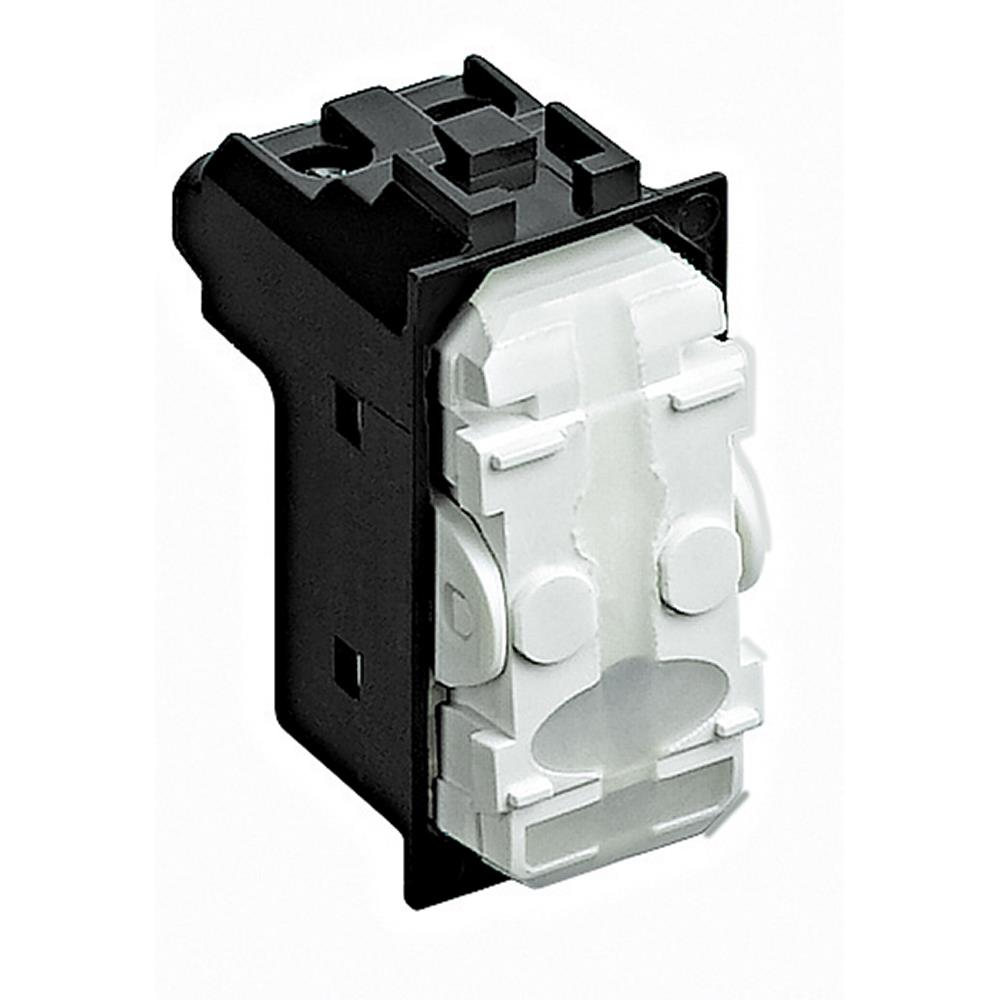 L4005/0 Бутон NO 10A без капаче Антрацит 1М Bticino Living Light