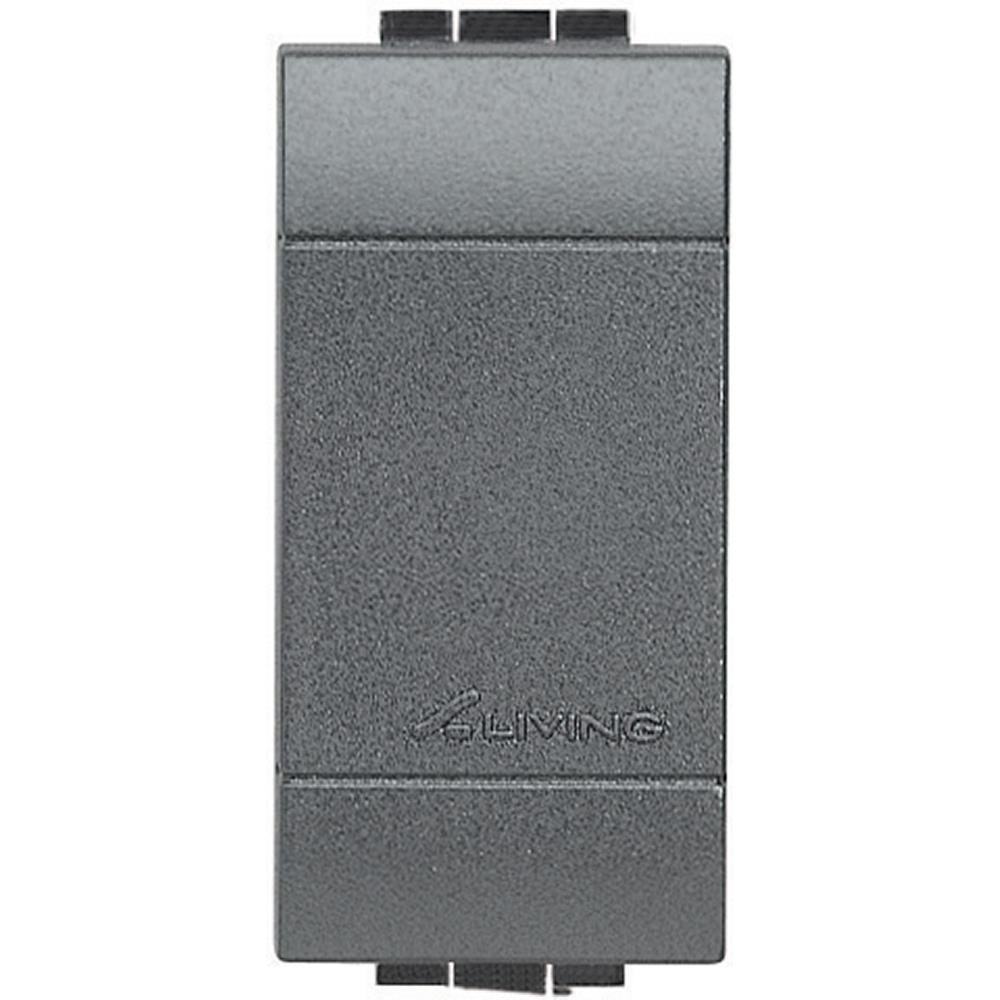 L4950 Празен модул Антрацит 1М Bticino Living Light