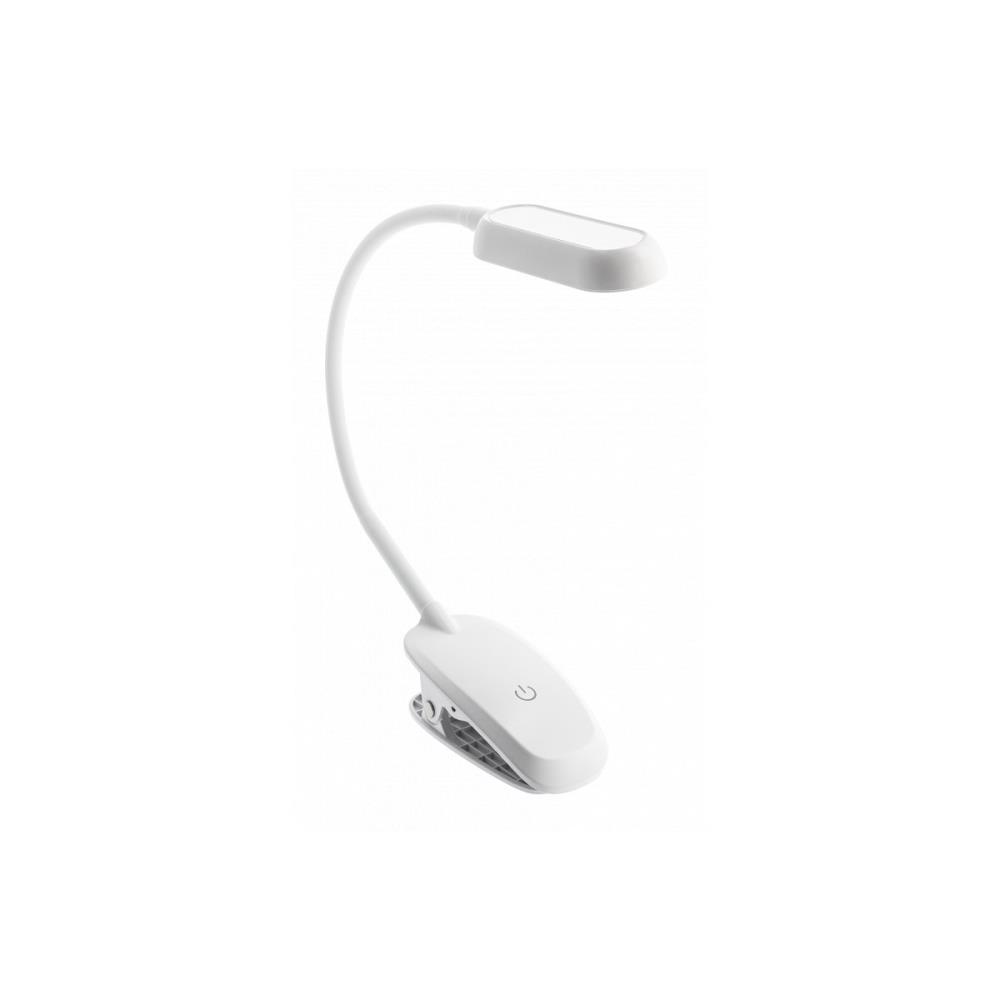 LB-FRO5W-00-DEC Настолна лампа Frogy, LED5W, 300lm 4000K, батерия, димер, White, GTV