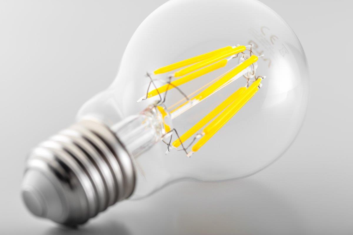 LD-A60FLE8-30 LED лампа 8W, E27, 3000K, E27, AC220-240V, 360°, 880lm, 70mA GTV_small