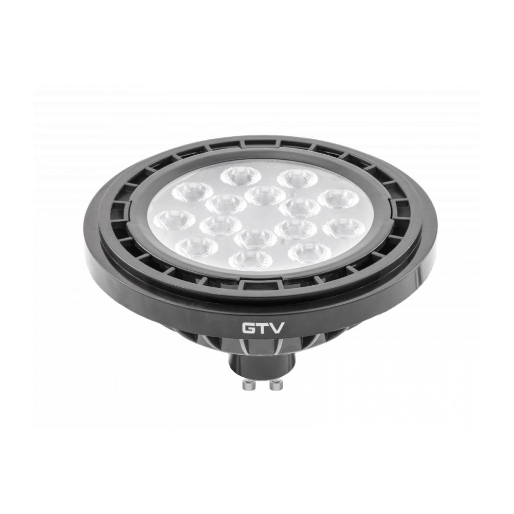 LD-ES111NW13W40-10 LED LED лампа, A-G,4000K,GU10,12,5W, AC220-240V,40°,1100lm,109mA,черен GTV_small