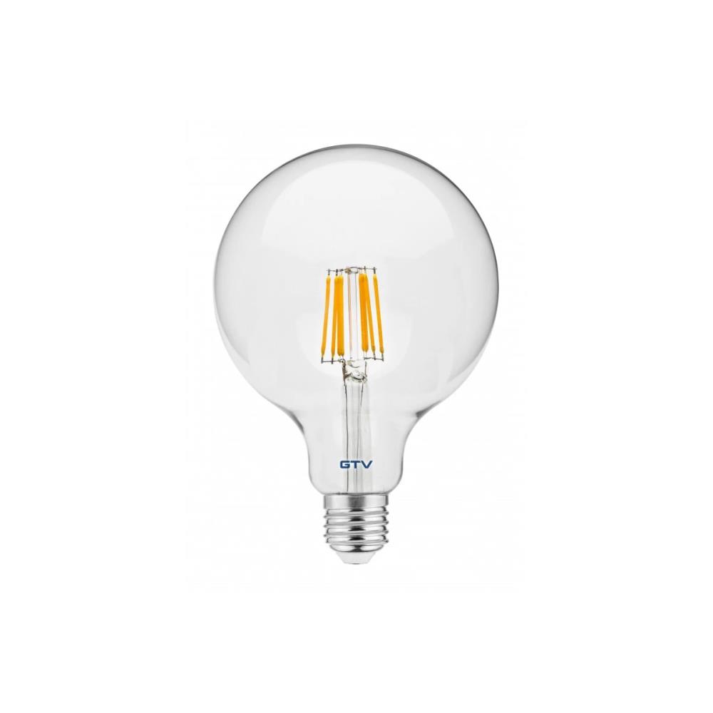 LD-G125FL8-30 LED лампа 8W, E27, 3000K, AC220-240V, 360°, 800lm, 70mA GTV_small
