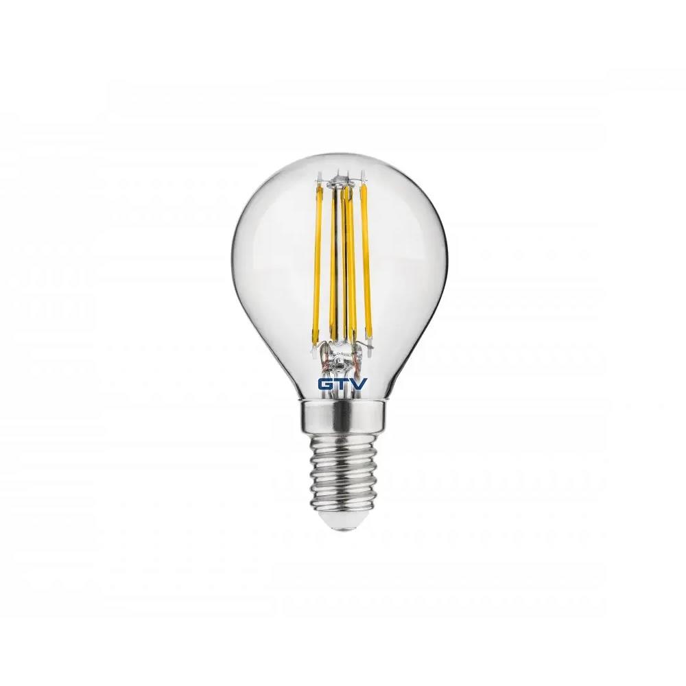 LD-G45FLE4-30 LED лампа E14, G45, 4W, 420lm, 3000K, AC220-240V, 360°, FILAMENT GTV_small
