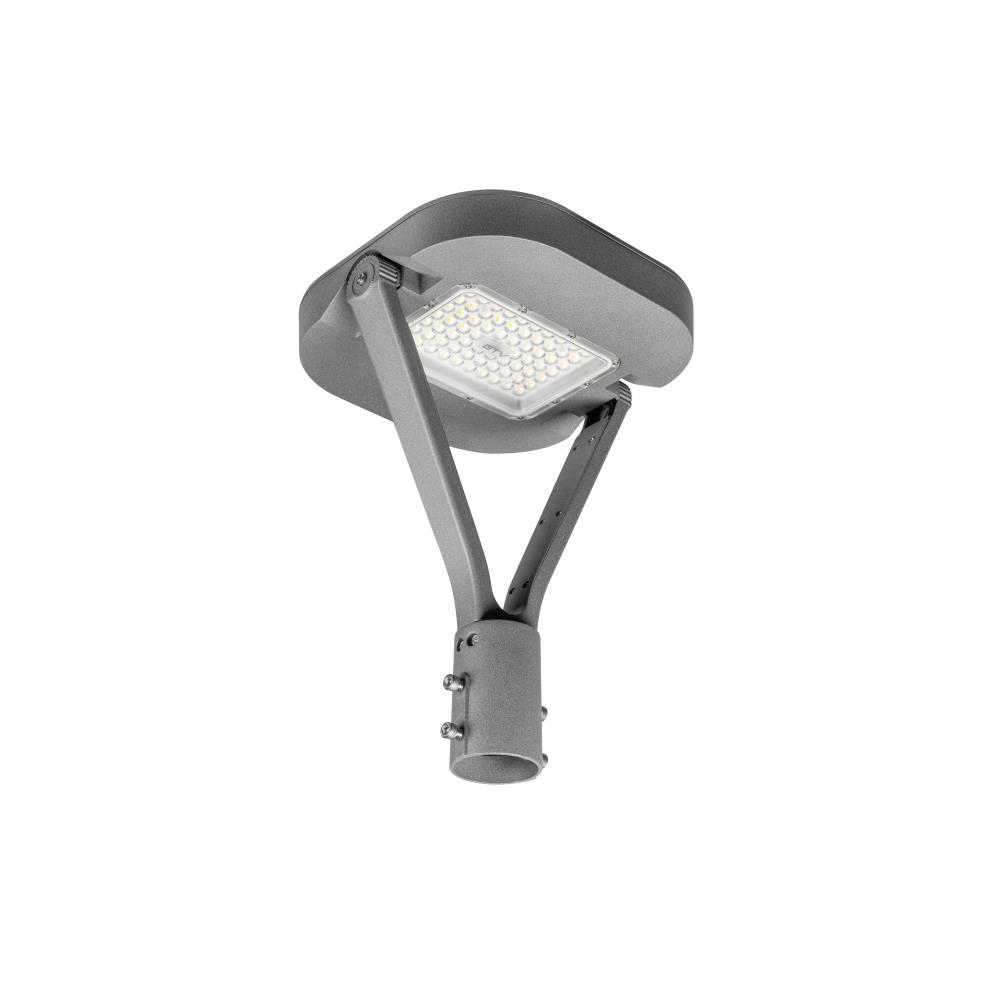 LD-GALI50W-40 Парков осветител LED 50W 4000K 165 lm/W за стълб ф60 120° IP65 сиво GTV
