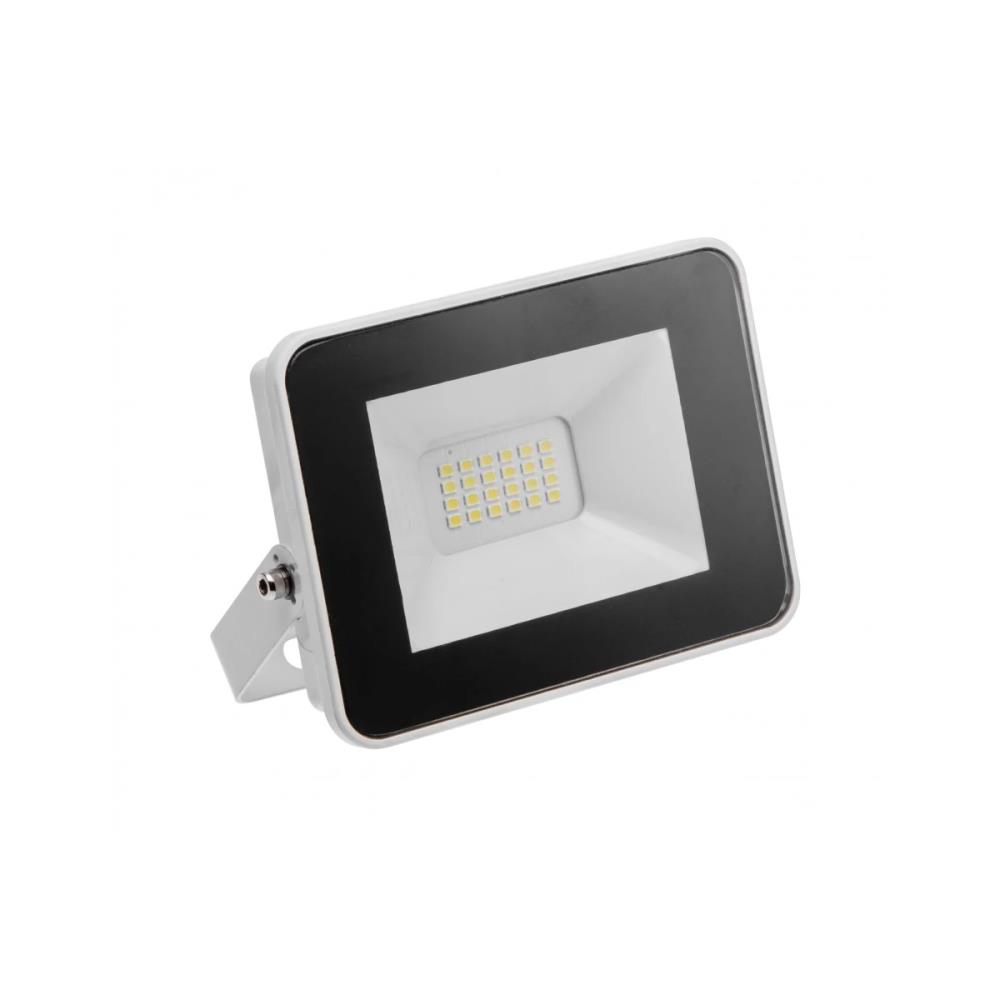 LD-ILUXC10W-64 LED прожектор 10W, 6400K, 800lm, 120&deg;, IP65, PC, бял GTV