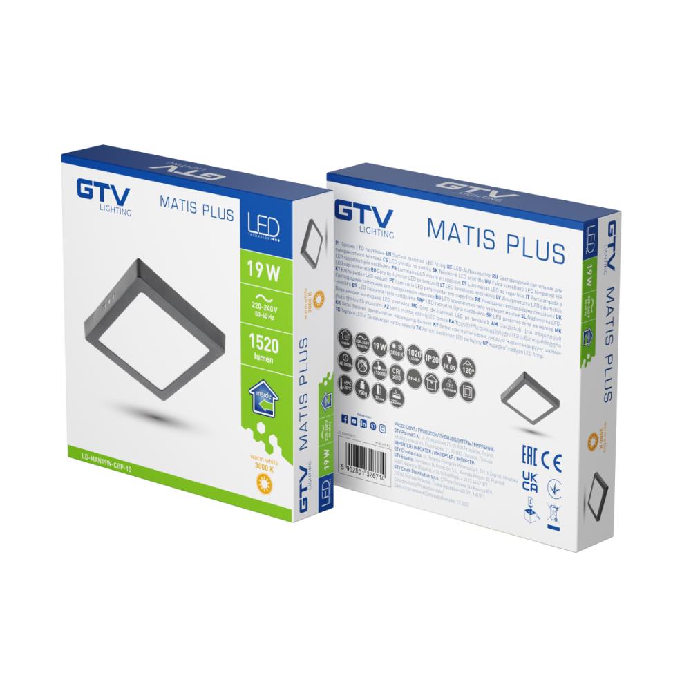 LD-MAN19W-CBP-10 Луна Matis Plus, ОМ, LED 19W, 3000K, 1520lm, IP20, black, GTV_small