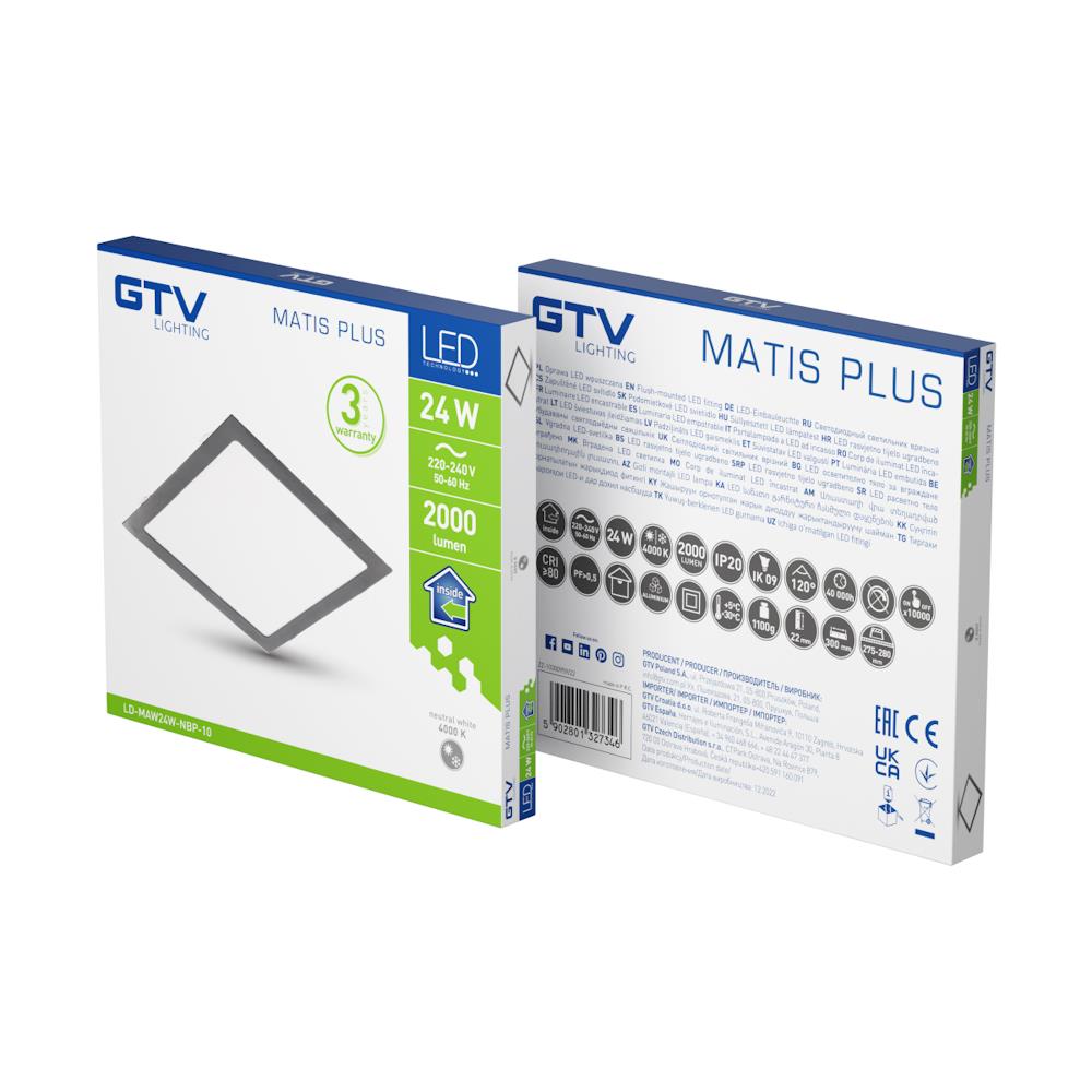 LD-MAW24W-NBP-10 Луна Matis Plus, СМ, LED 24W, 4000K, 2000lm, IP20, black, GTV_small