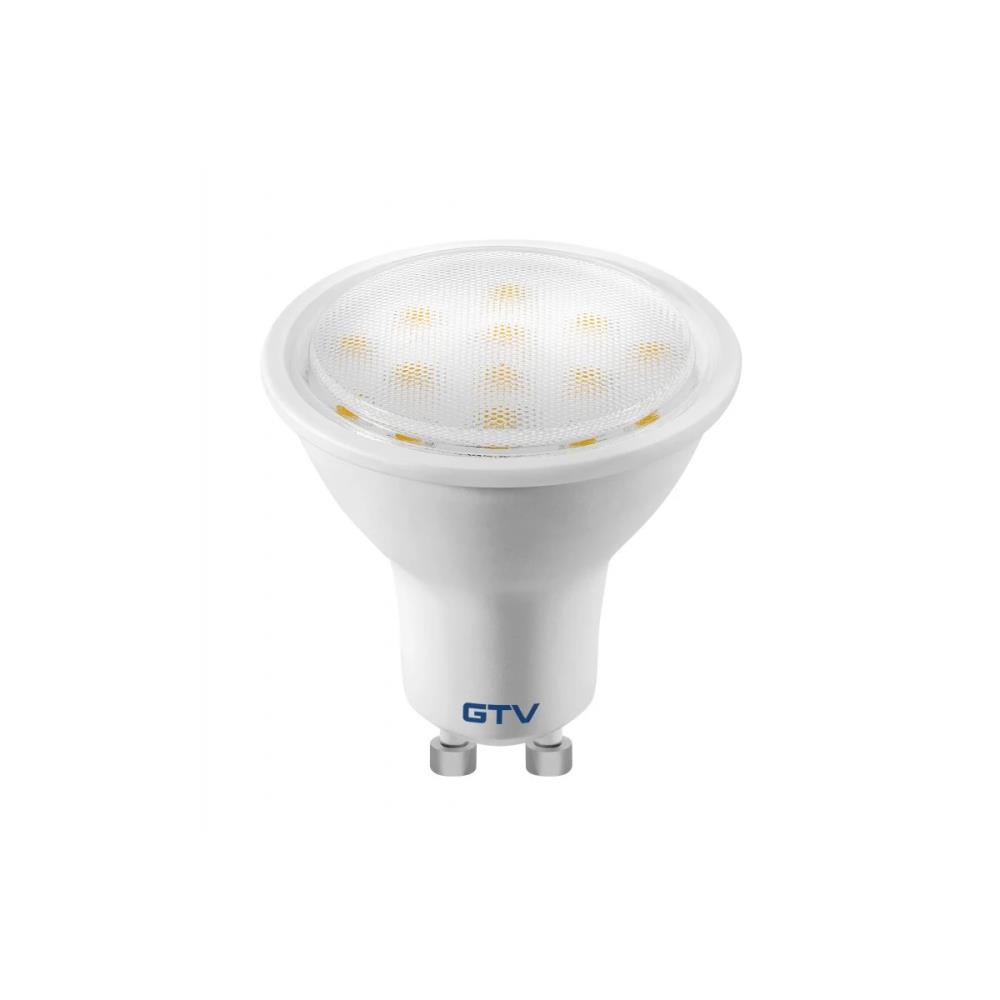 LD-NGU10P-4W LED лампа 4W, GU10,3000K, AC220-240V, 120°, 300lm GTV