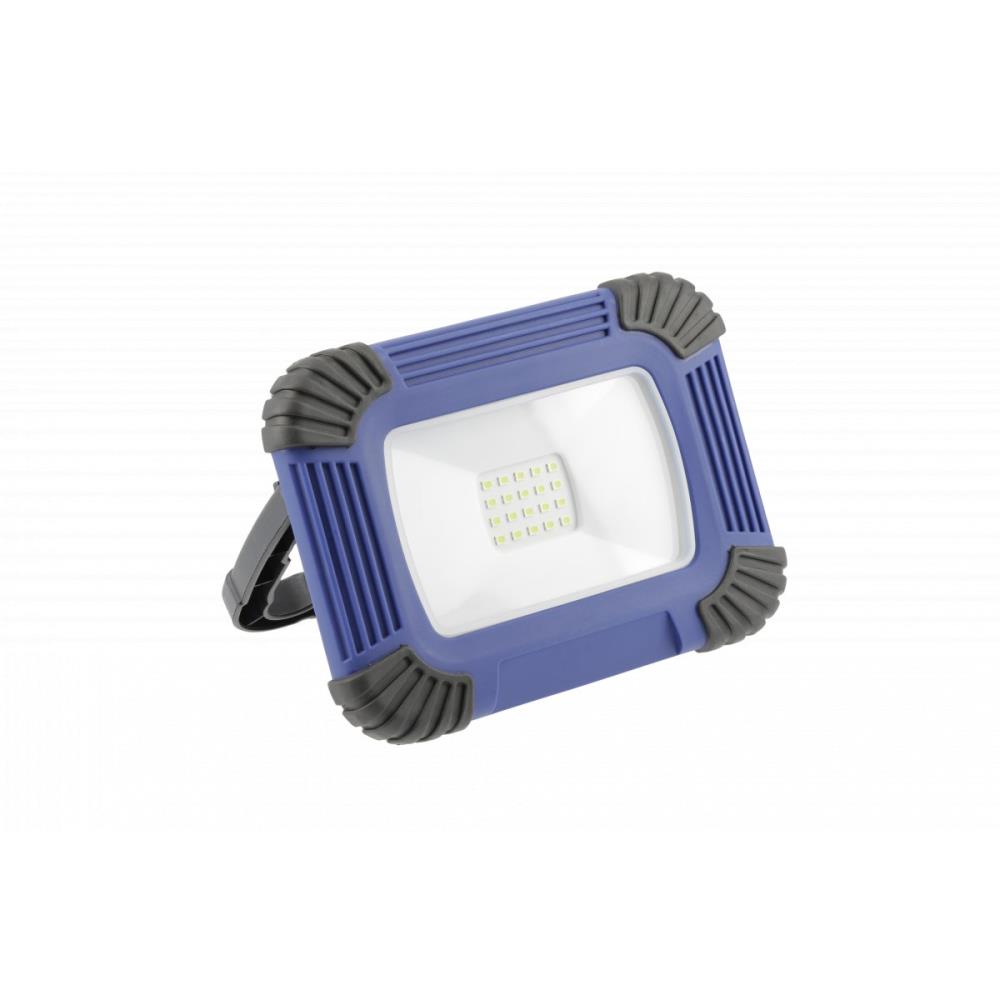 LD-OXCX10W-64 LED Прожектор с батерия 10W, 800lm, AC220-240V, 50/60 Hz, IP54, 120°, 6400K GTV