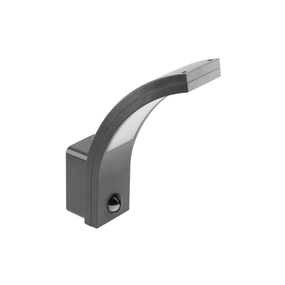 LD-PAR10W40-10 Фасаден LED аплик PARIS, със сензор, 10W 4000K 900lm, IP54, black, GTV_small