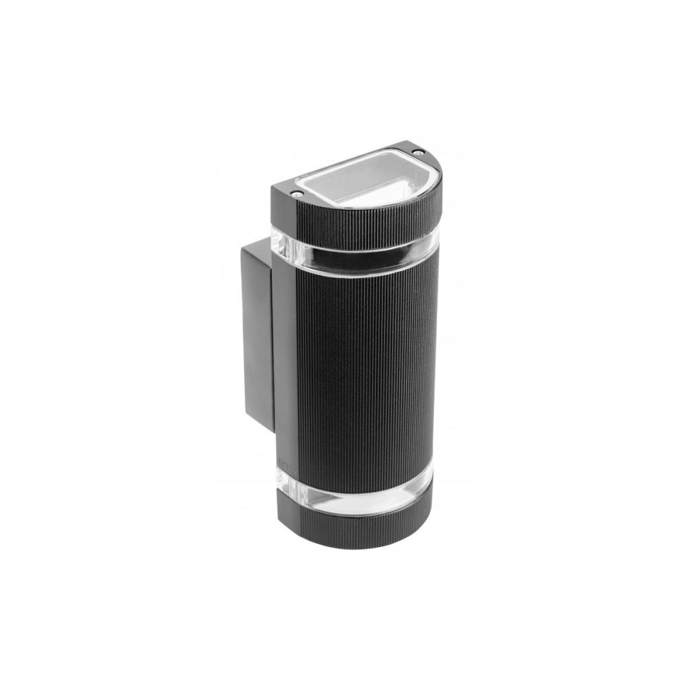 LD-SILVAGU10D-20 Фас.осветл. SILVA 2GU10, max.2х50W, 220VAC, IP54, черен GTV_small