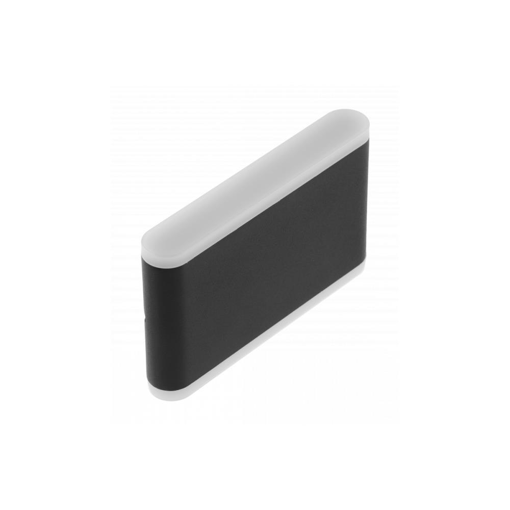 LD-VALLA12W-40 Фас.осветл. LED VALLA 12W, аплик, 4000K, 960lm, 220VAC, IP54, алум./стъкло, черен GTV_small