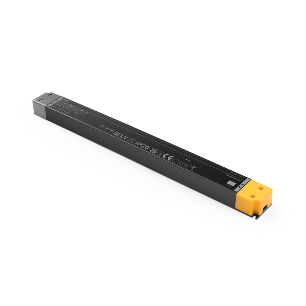LD-ZAS12PROPLUS100WL-30 LED захранване PRO+ Long, DC12V, 100W, вход. AC220-240V, 320x30x19 мм, IP20, GVT_small