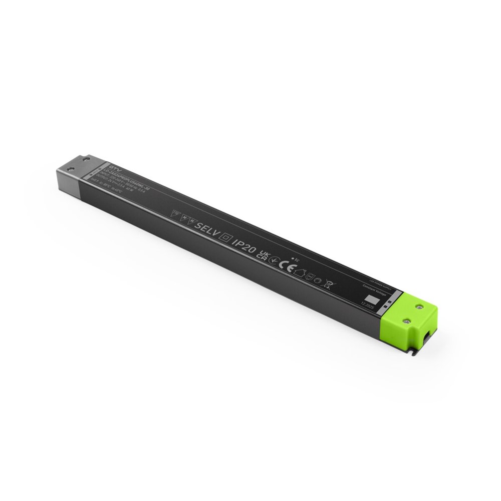 LD-ZAS24PROPLUS60WL-30 LED захранване PRO+ Long, DC24V, 60W, вход. AC220-240V, 305x30x17 мм, IP20, GVT