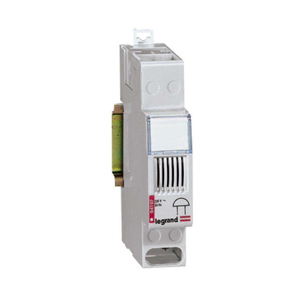004107 Звънец LEXIC 230V за монтаж на DIN шина Legrand