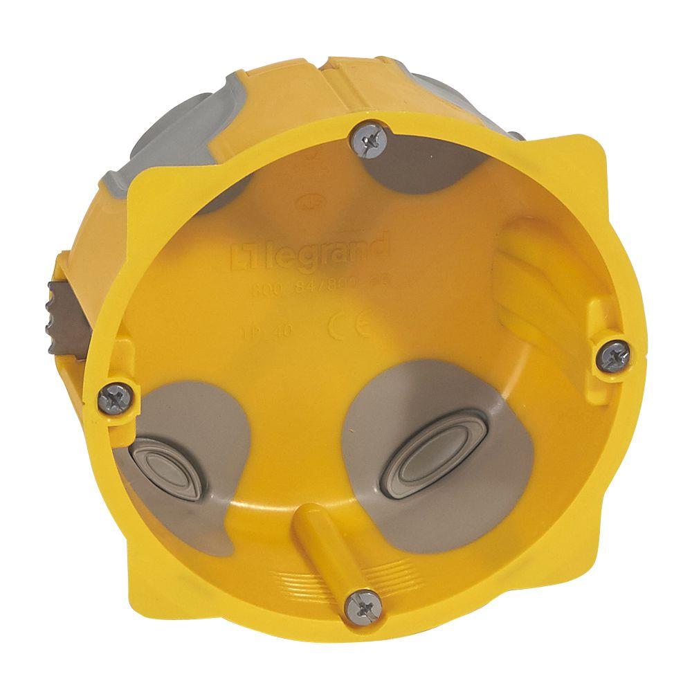 LG-080086L Конзола за гипсокартон, с каб. мембрана, 1хØ85 2М, дълб. 40мм, EcoBatibox, Legrand