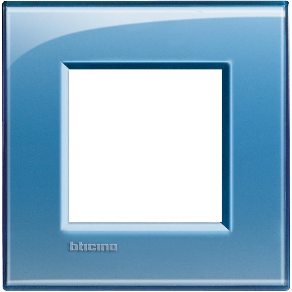 LNA4802AD РАМКА 2M Living Light Square Blue Bticino