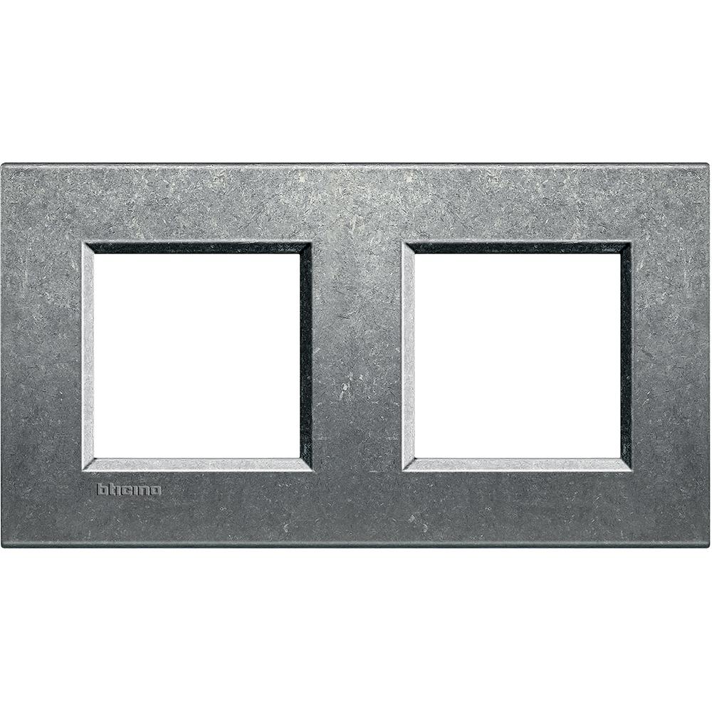 LNA4802M2NA Рамка 2x2M 71mm Living Light Square Native Bticino_small