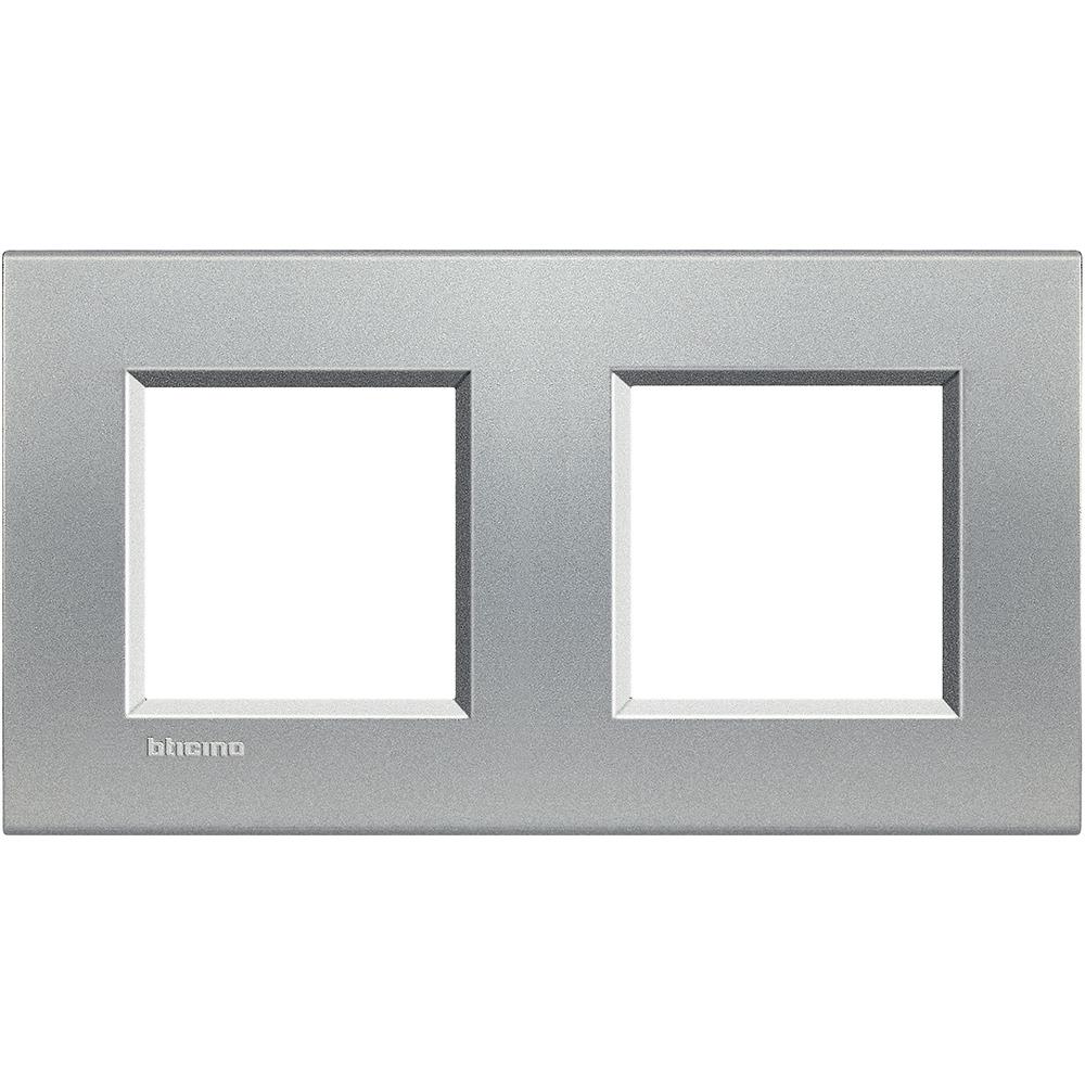 LNA4802M2TE Рамка 2х2М 71mm Living Light Square Tech Bticino_small