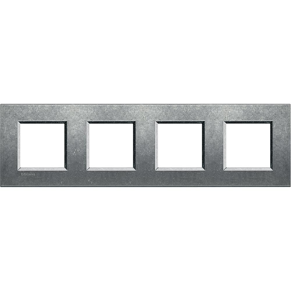LNA4802M4NA Рамка 4x2M 71MM Living light Square native Bticino_small
