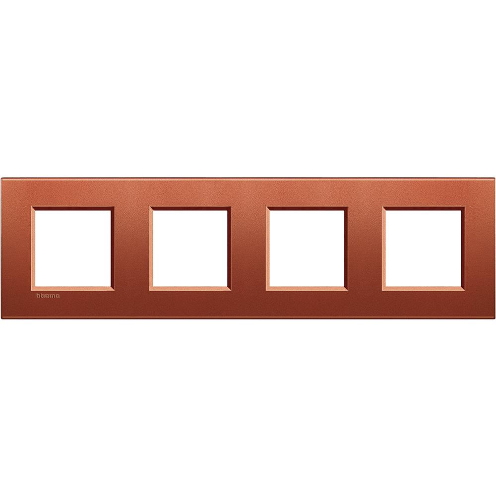 LNA4802M4RK Рамка 4x2M 71mm Living Light Square Brick Bticino_small