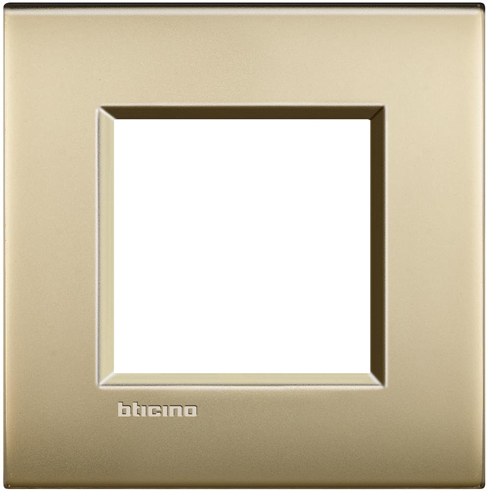LNC4802OF РАМКА 2M  Livinglight AIR Gold Mat Bticino