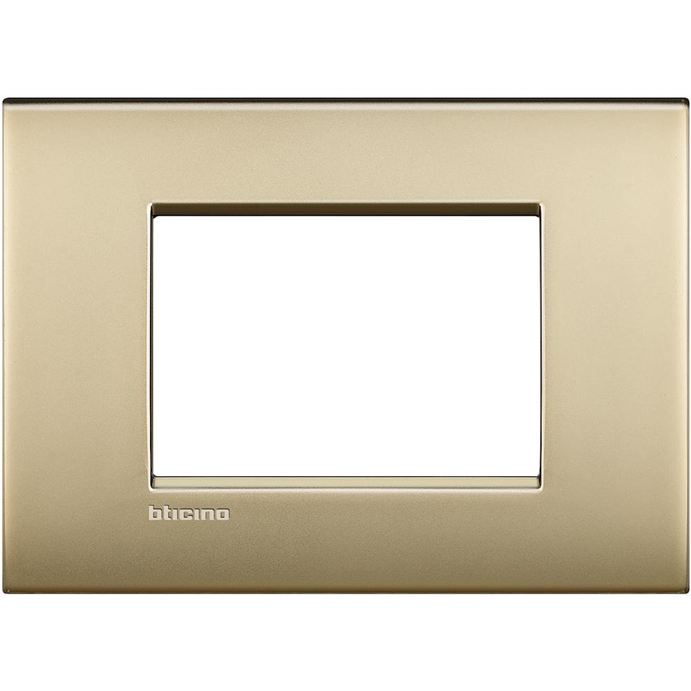LNC4803OF РАМКА 3M  Livinglight AIR Gold mat Bticino