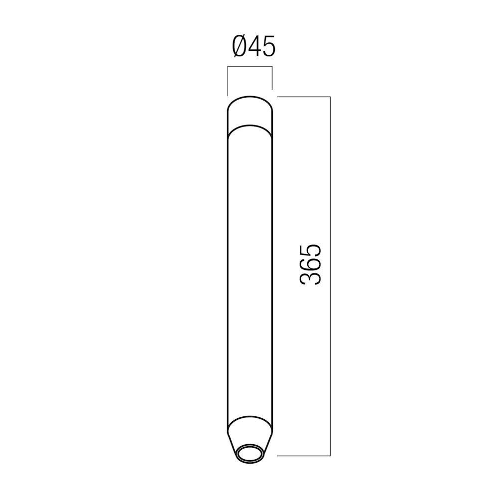 LP18DB SBK Цилиндрична кутия за драйвери и тръбни ленти XLOOP с диаметър 18 mm. черна Arelux_small