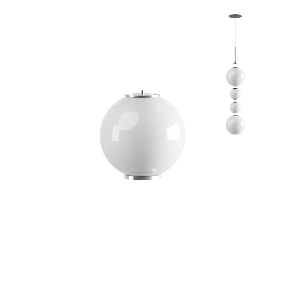 LSD01-2604SBK Междинен дифузер за пендел BILIA, SMD LED 3W 3000K, IP44, Sand Black, Redo_small