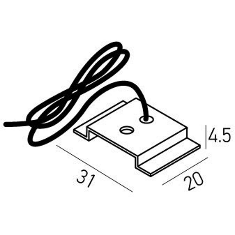 MCKS01MSU Окачвач XCLICK M SURFACE MECHANICAL SUSP+WIRE BK Arelux_small