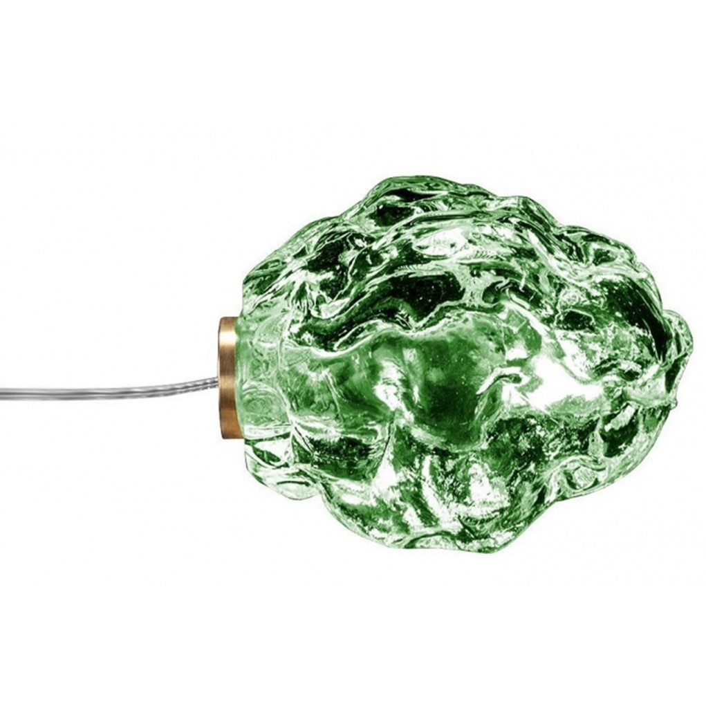 MR0GR Осветително тяло More 0, LED 1xG4 1,5W 12V DC, кабел 3м, green, Catellani&Smith