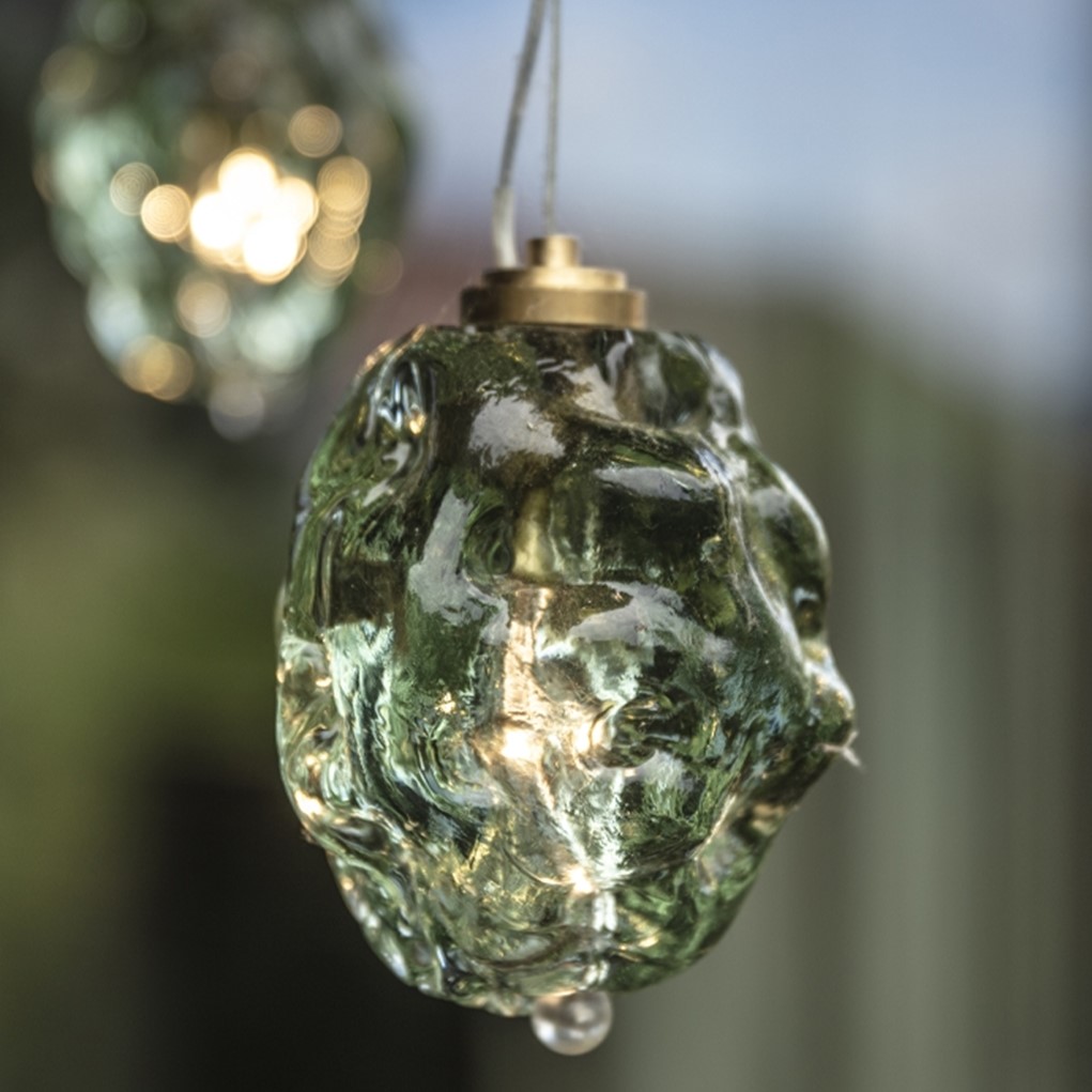 MRSGR Пендел More, LED 1xG4 1,5W 12V DC, кабел 3м, green, Catellani&Smith