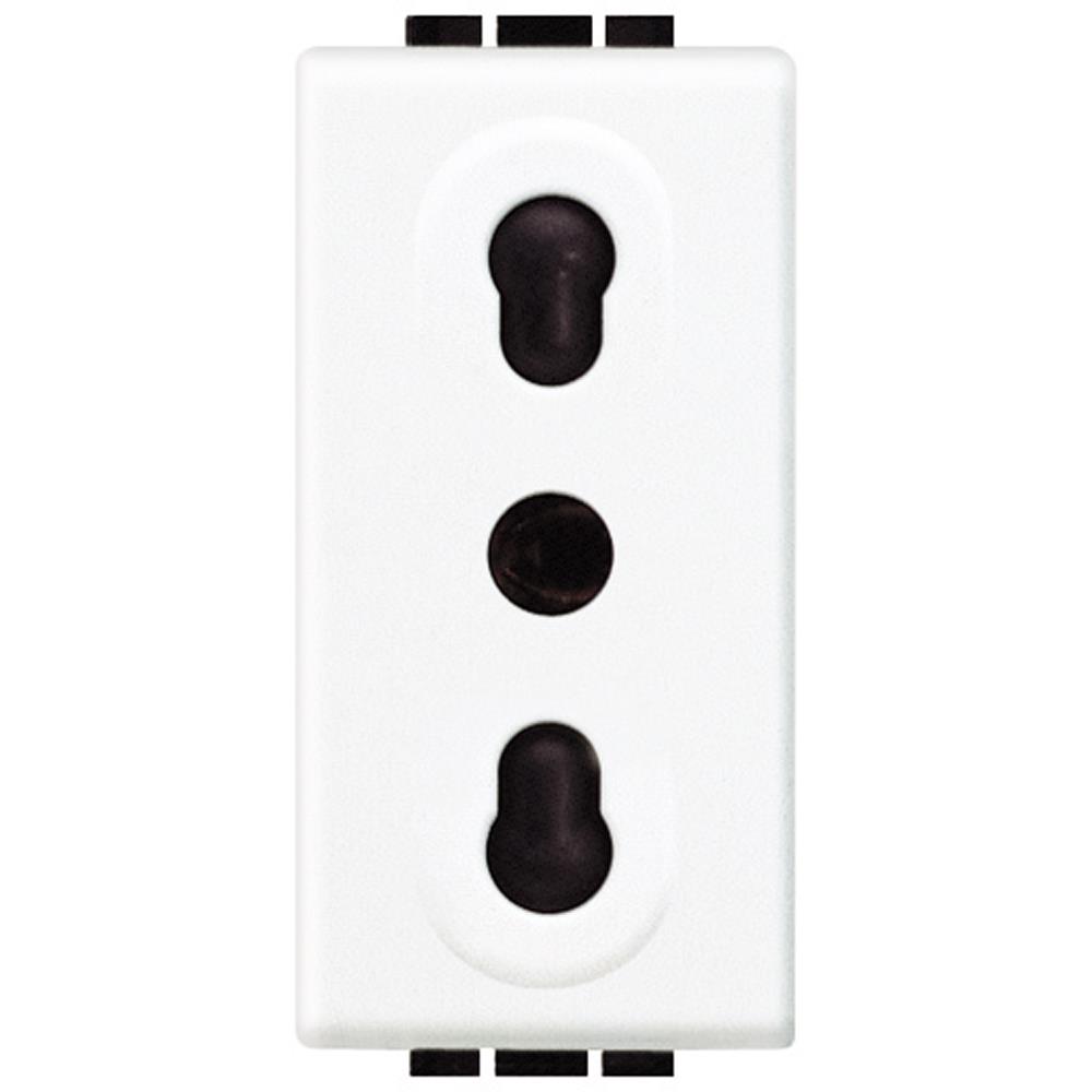 N4180-EU Контакт италиански стандарт 1М Бял Bticino Living Light_small
